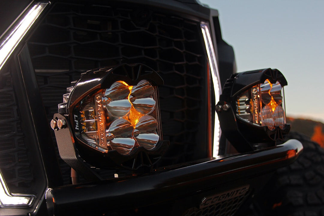LP4 Pro LED Driving/Combo Baja Amber Lens Pair Baja Designs