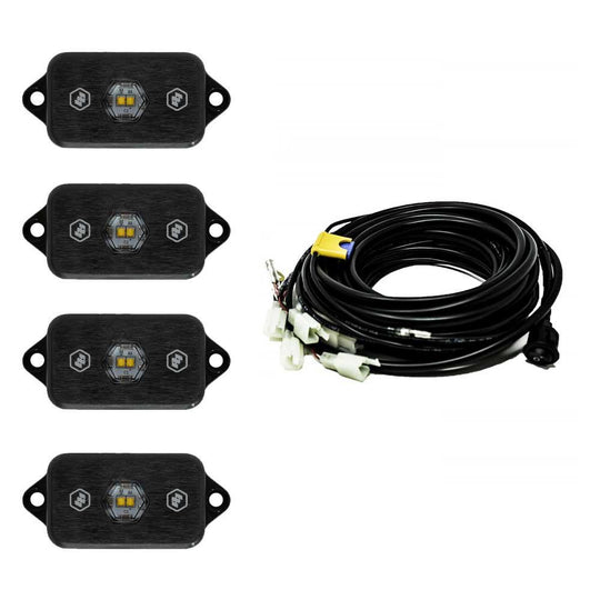Universal Rock Light Kit White Baja Designs