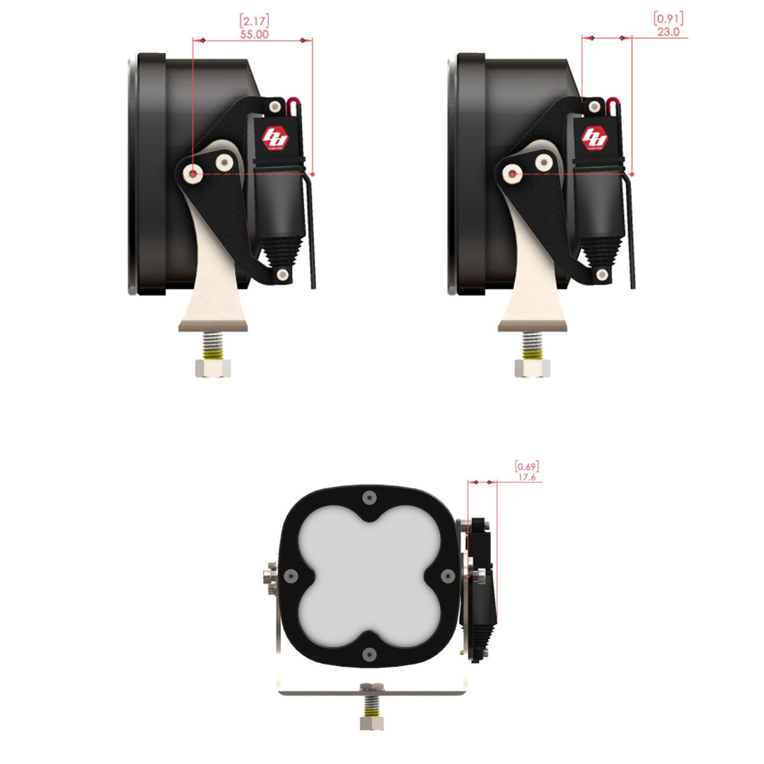 Reflex Light Actuator Kit LP4/LP6/LP9/XL-M Housing Baja Designs