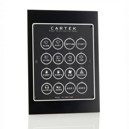 Cartek 16 Channel Power Distribution Panel Retro Edition