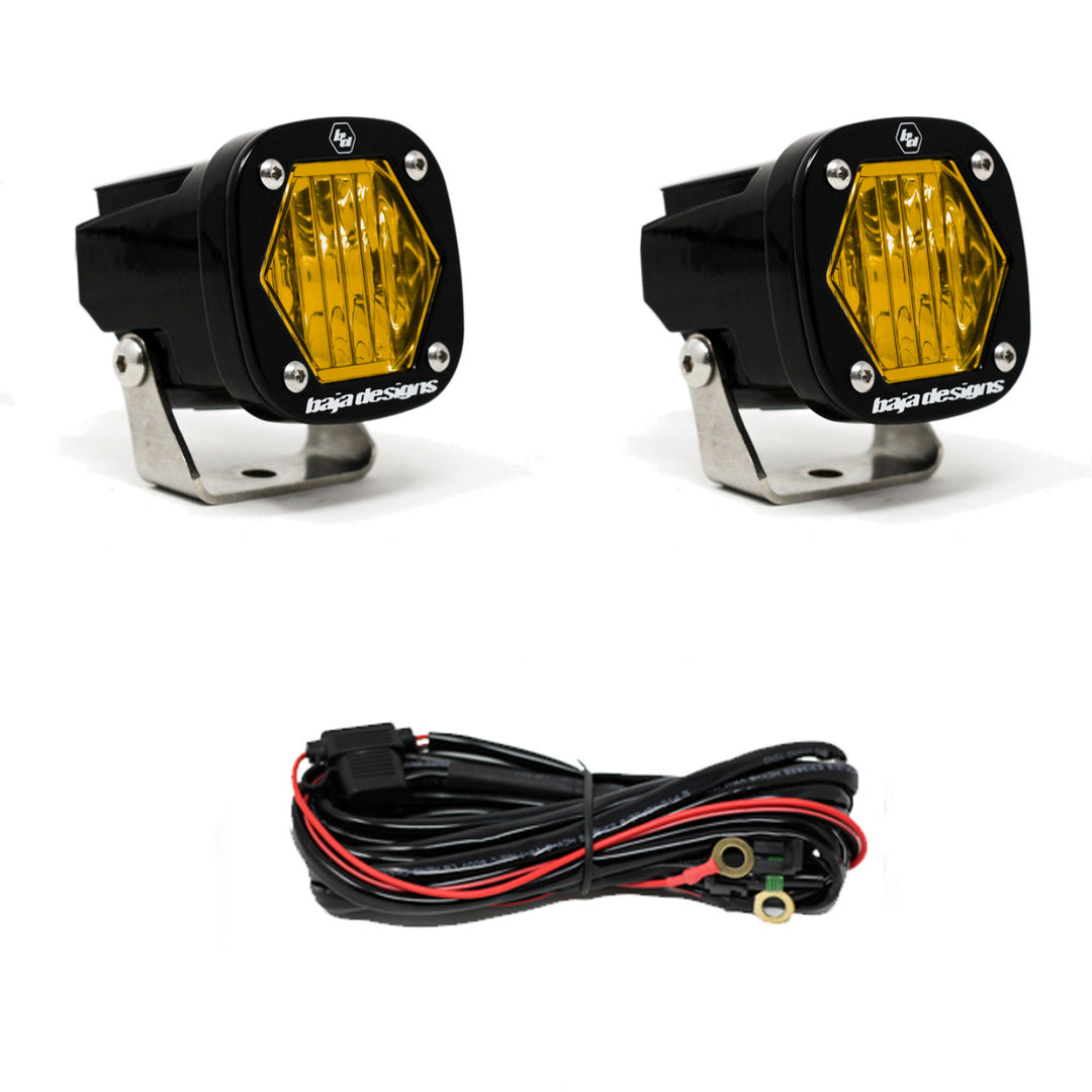 Baja Designs - 387815 - S1 Black LED Auxiliary Light Pod Pair