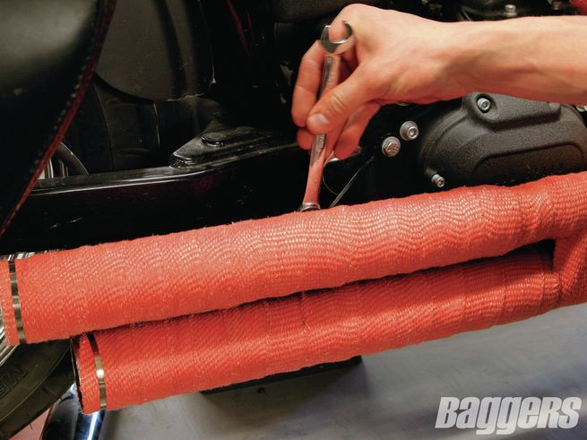 Red HP Color Exhaust Wrap Premium - Streetwise